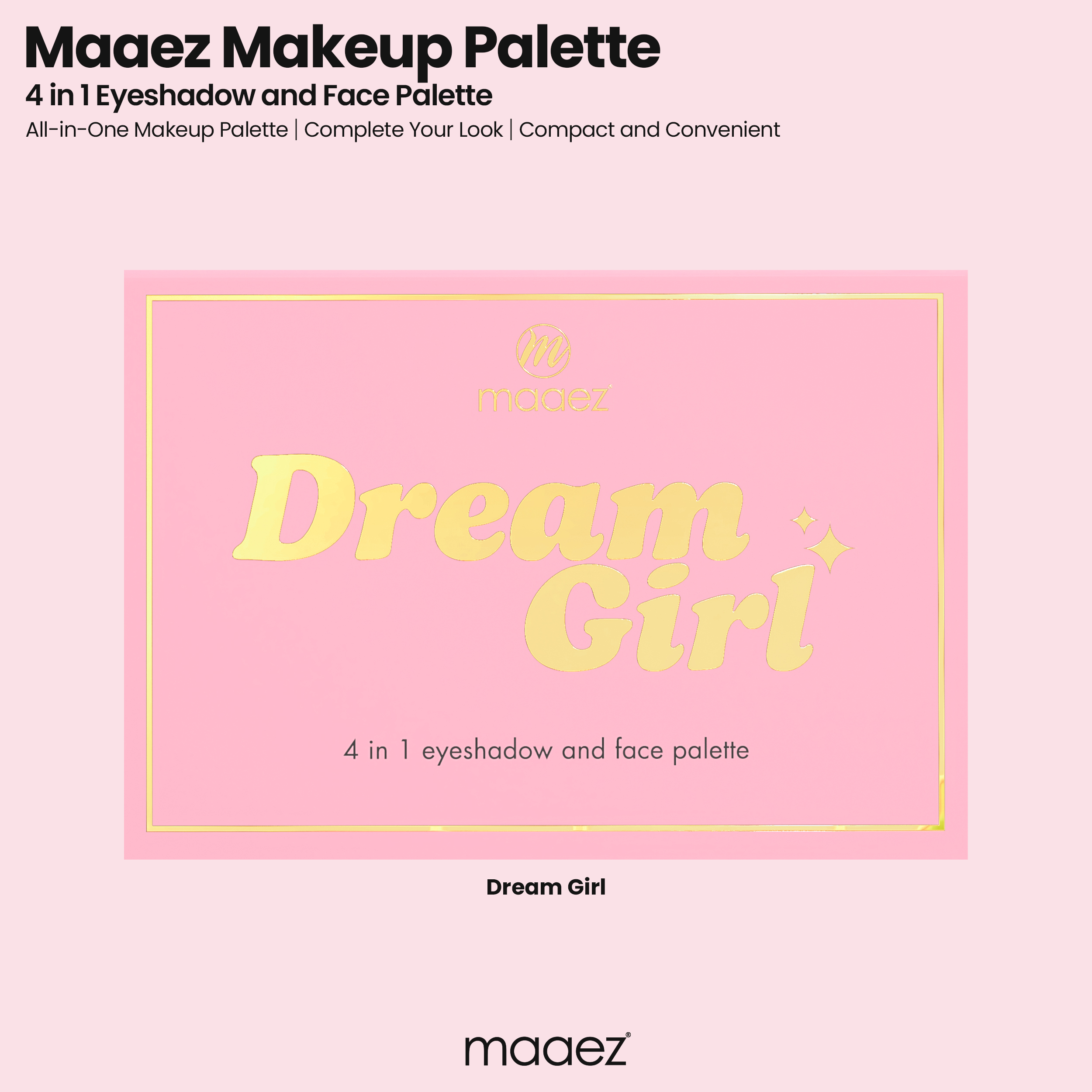 4 in 1 Eyeshadow and Face Palette